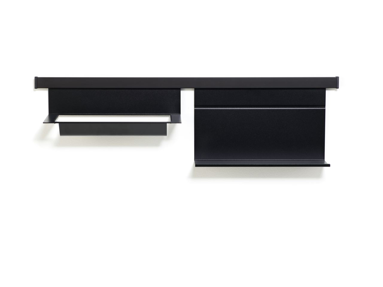 Linero EasyLine Set-2, schwarz matt  Linero EasyLine Set-2, schwarz matt