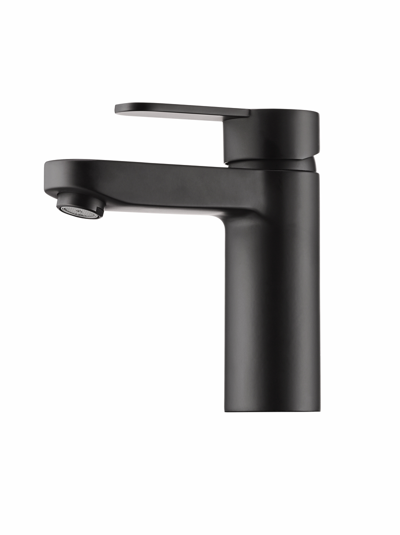 LINEA Kardon 2 Bad, zwart mat, hoogdruk