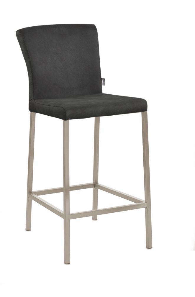 Daimo 2KM, onderstel parelgrijs metallic, bekleding donkergrijs