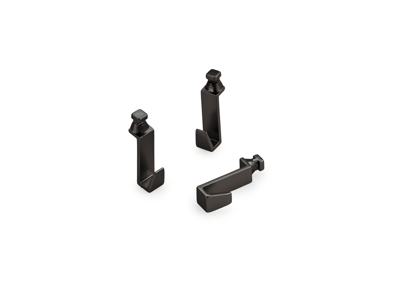 Alto hook set, black matt
