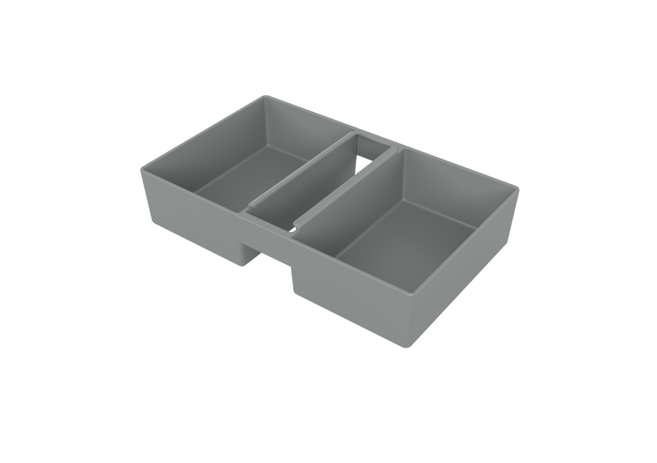  Kleinteilebox Concrete/Carbon