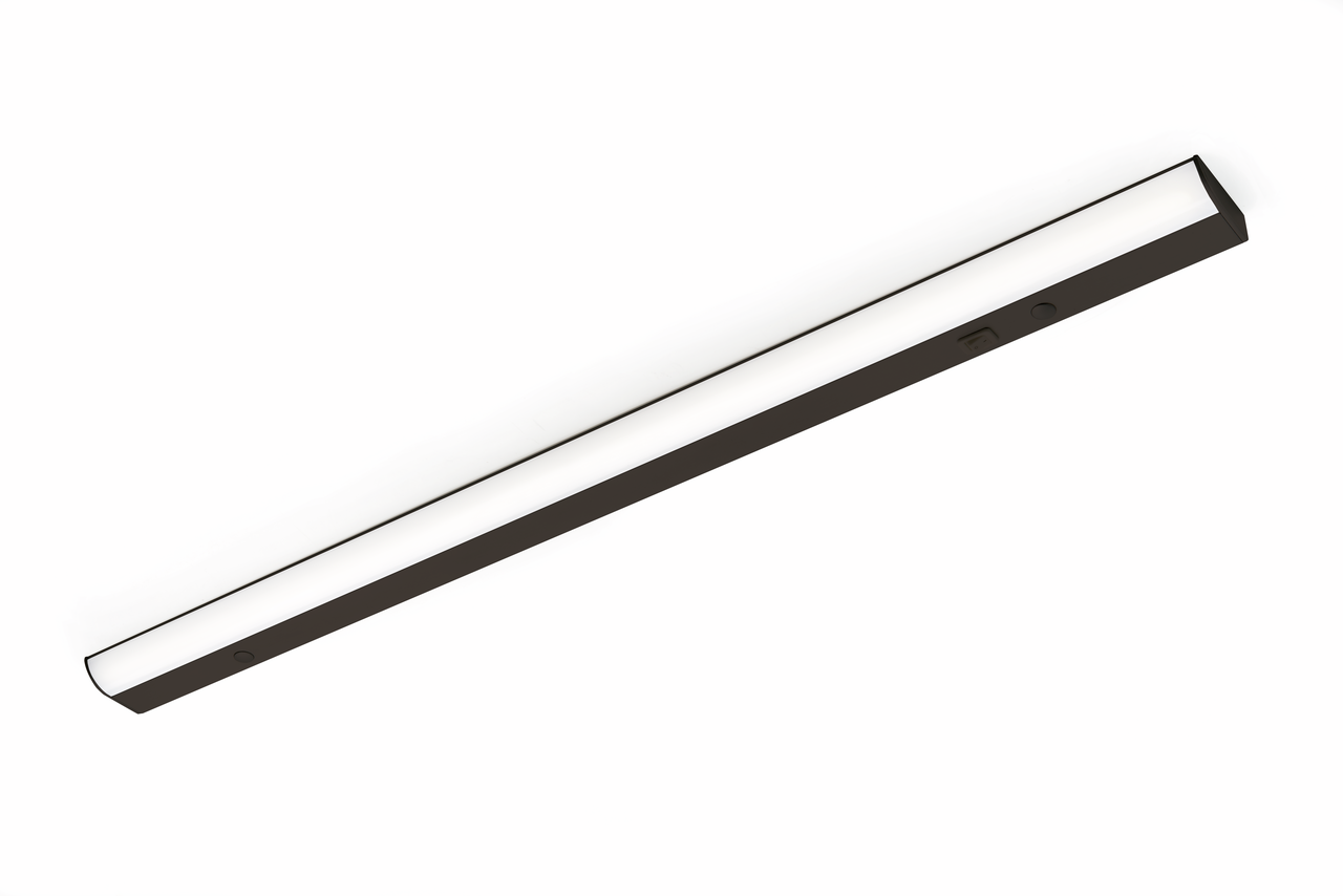 Fluente LED schwarz matt, L 900 mm, 15 W, 4100 K neutralweiß