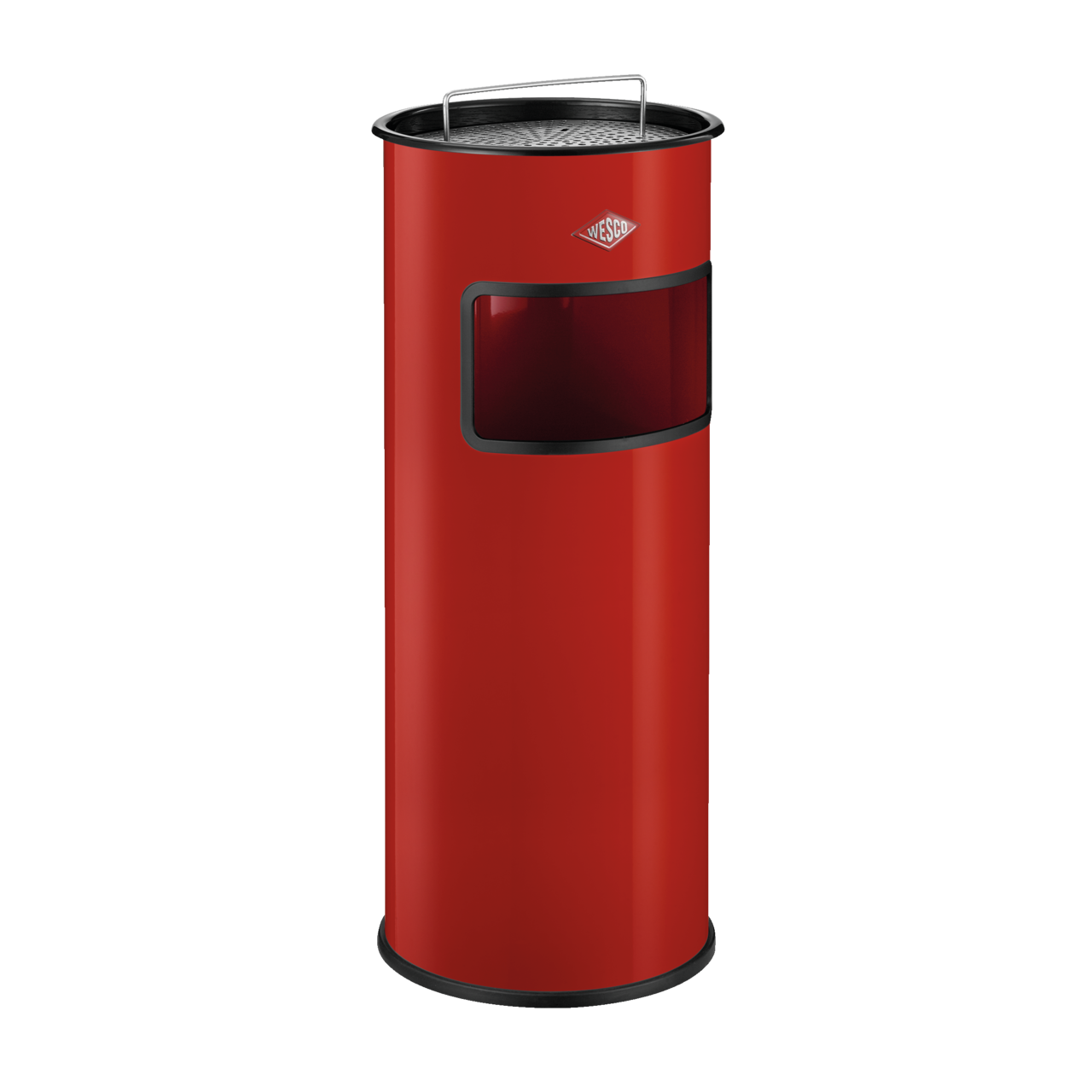 WESCO® Standascher 30 mit Sieb, rot WESCO® Standascher 30 mit Sieb, rot