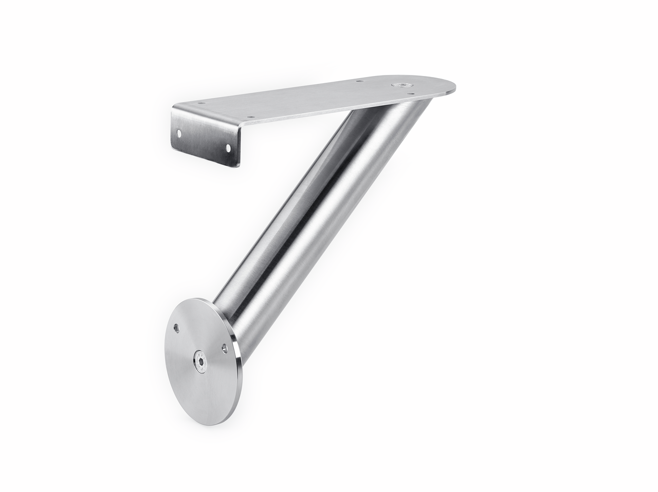 Capitello 4, acier inox, H 180 mm, tube-Ø 45 mm  Capitello 4, acier inox, H 180 mm, tube-Ø 45 mm