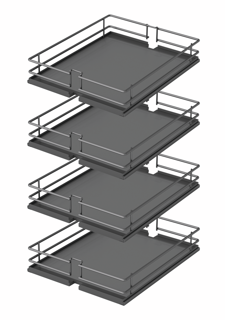 Bac VS TAL Larder Premea, armoire de 300 mm, 4 pièces, anthracite Bac VS TAL Larder Premea, armoire de 300 mm, 4 pièces, anthracite
