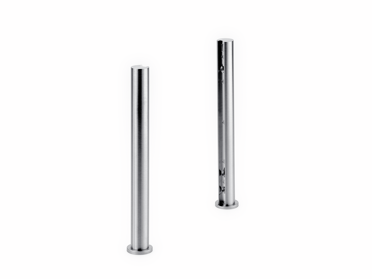 Spruzzo, couleur acier inox, H 200 mm, Ø 20 mm Spruzzo, couleur acier inox, H 200 mm, Ø 20 mm