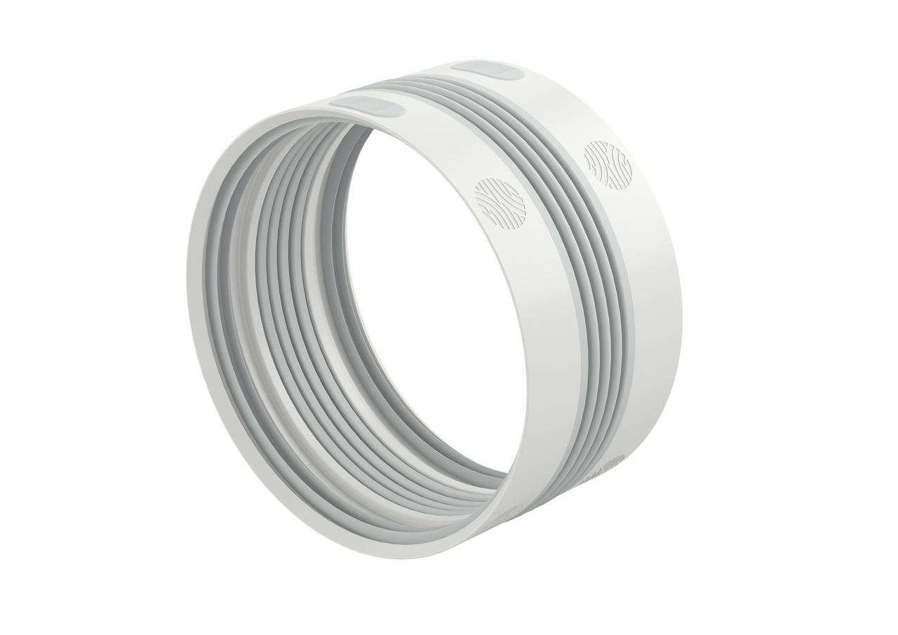 PRIME flow P-UVR 150 universal connector, light grey