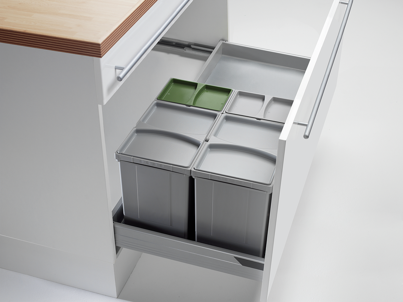 WESCO® Pullboy Vario 300 S/800-4, aluminium grey