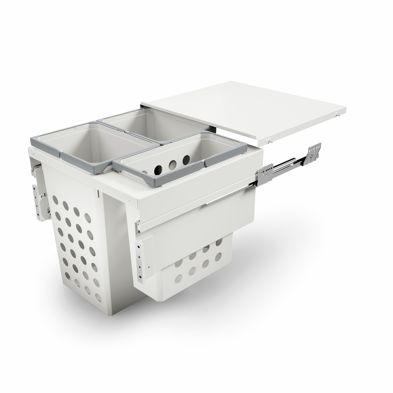  Cox® Wash wascontainer-uittreksysteem 580/600-3, wit