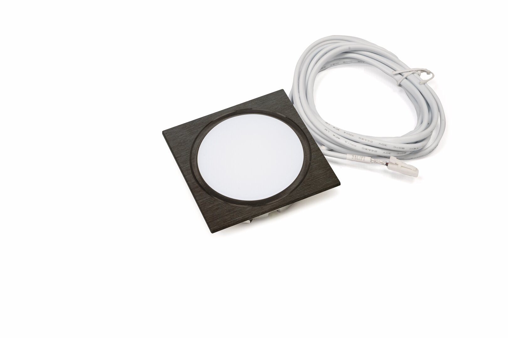 Anelli Farbwechsel LED 3, Einzelleuchte ohne Schalter, schwarz matt