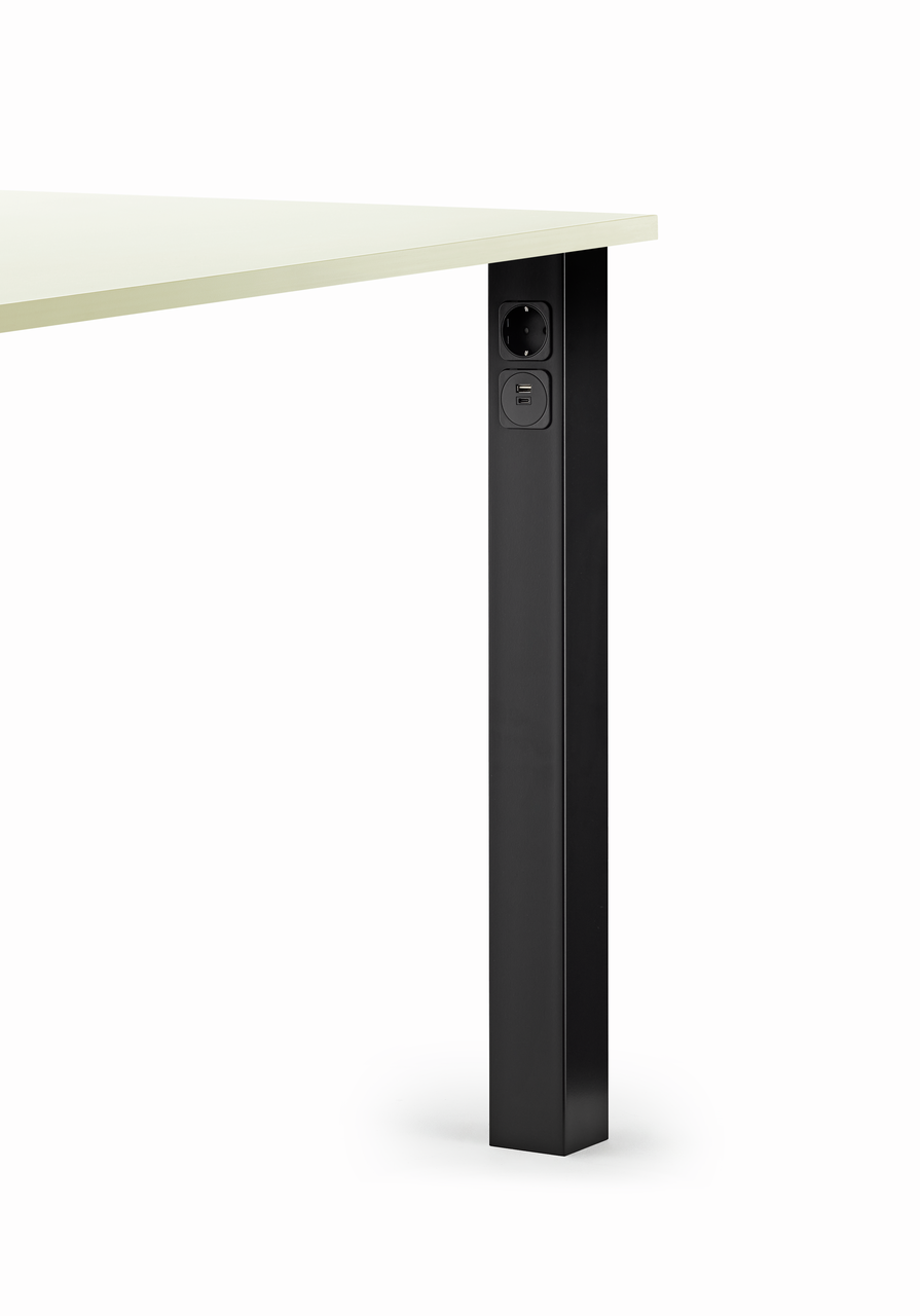Connero 3, zwart mat, H 1100 mm