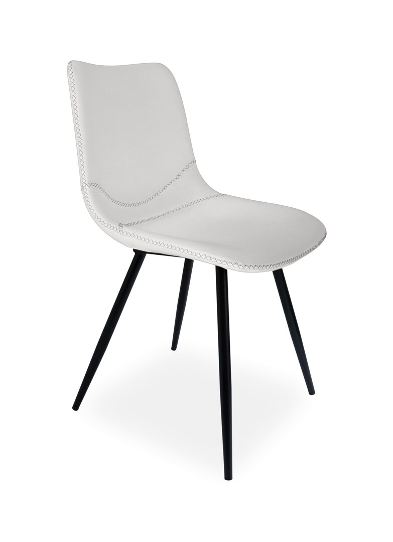 Lino 1K, Gestell schwarz, Bezug creme (31507)