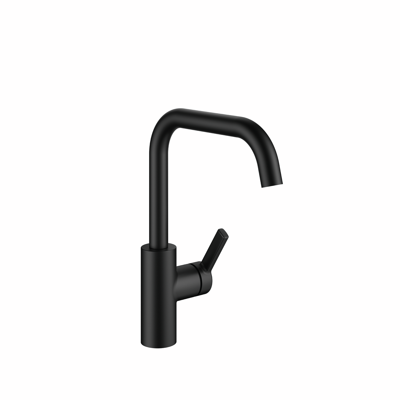 KWC Luna E6, schwarz matt, Hochdruck