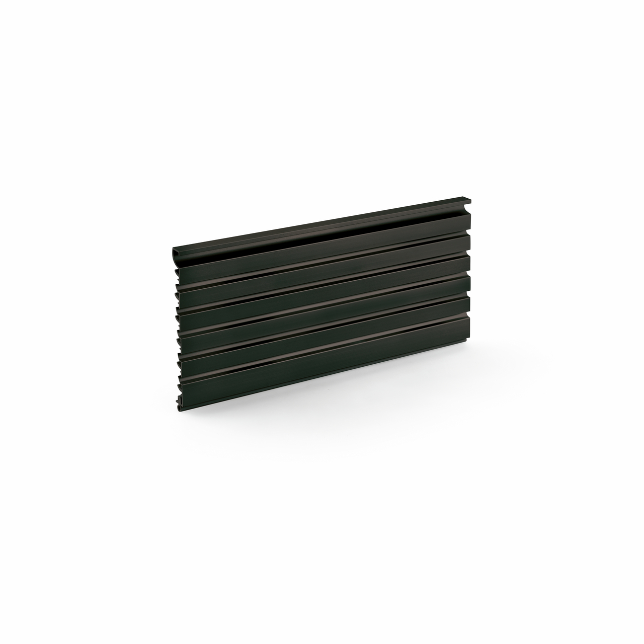PRIME flow Presa grille de ventilation, H 100 mm, section de ventilation env. 163,2 cm²/m, noir mat