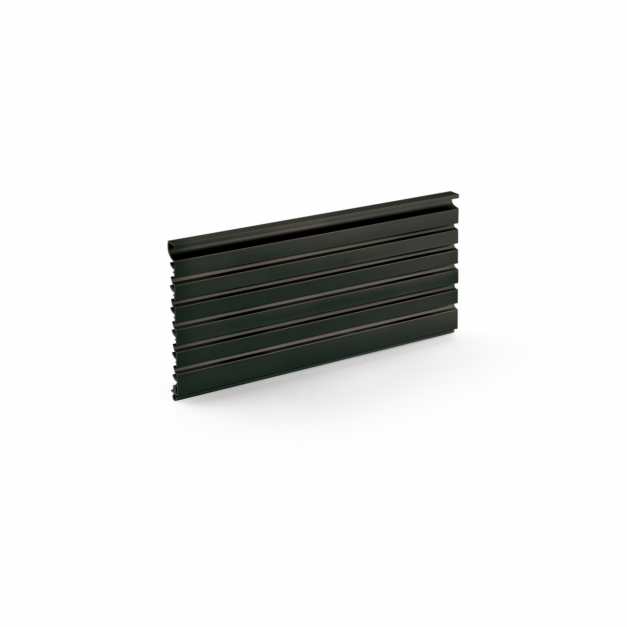 PRIME flow Presa ventilation grid, H 100 mm, ventilation shaft approx. 163,2 cm²/m, black matt