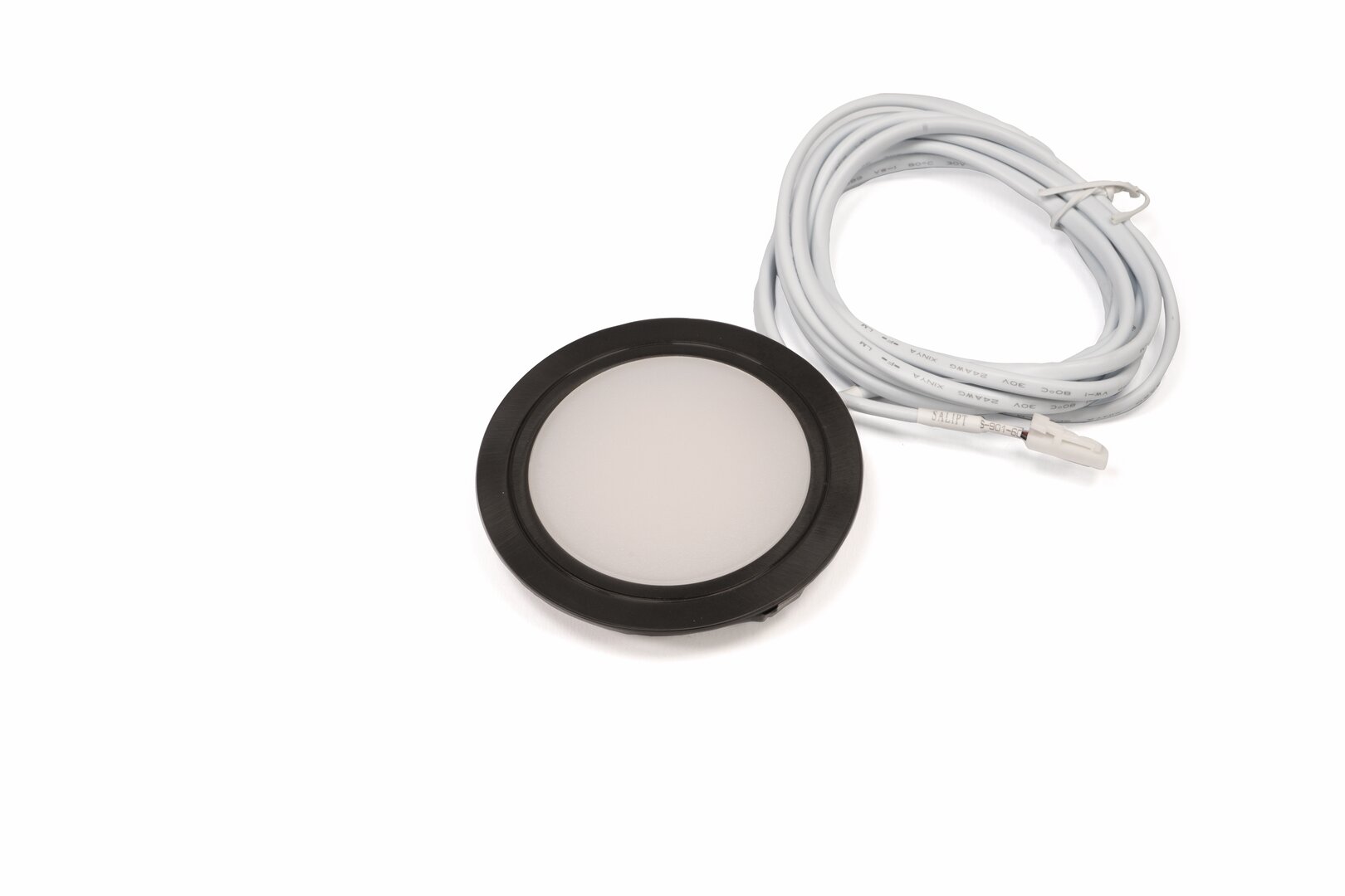 Anelli Farbwechsel LED 2, Einzelleuchte ohne Schalter, schwarz matt