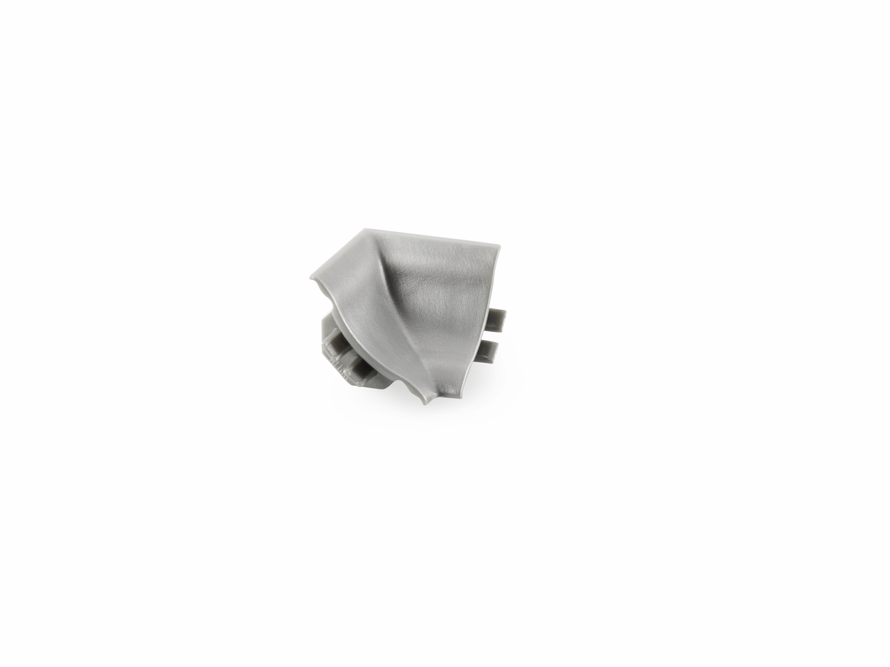 Coin intérieur 90° Slim Line Plus, couleur acier inox