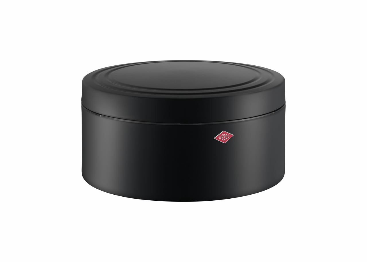 WESCO® Cookie box Classic Line, black matt WESCO® Cookie box Classic Line, black matt