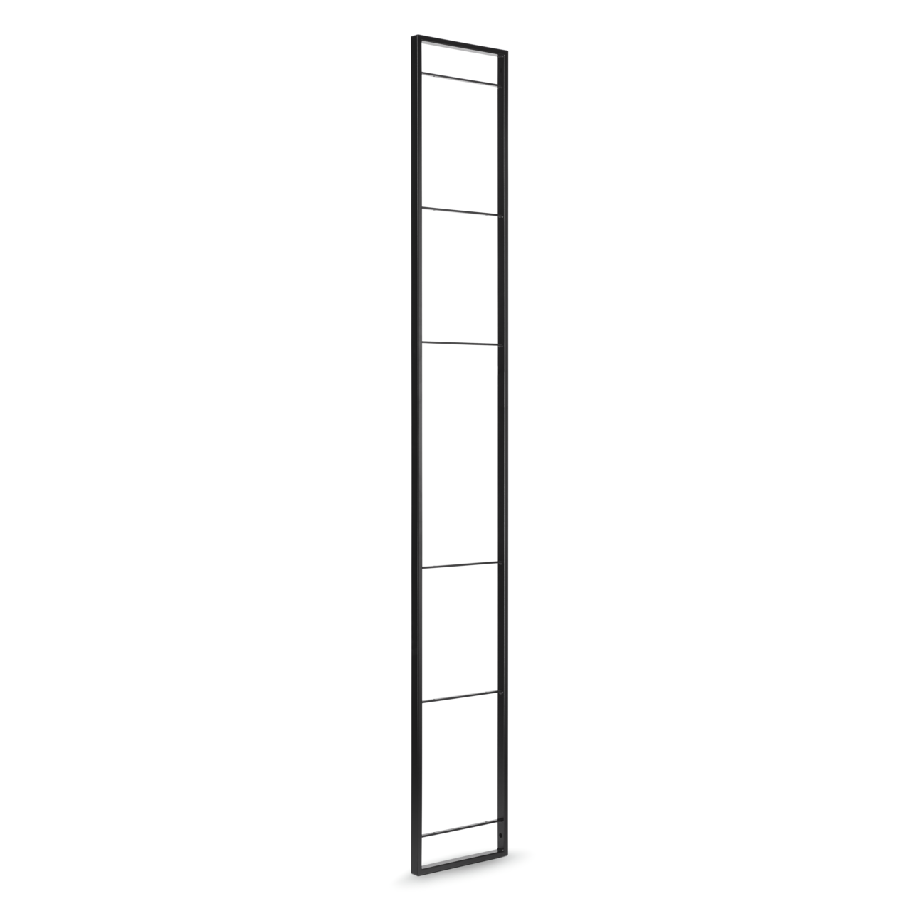YouK Regalsystem, T 320 mm, H 2210 mm, mit 6 Ablageaufnahmen