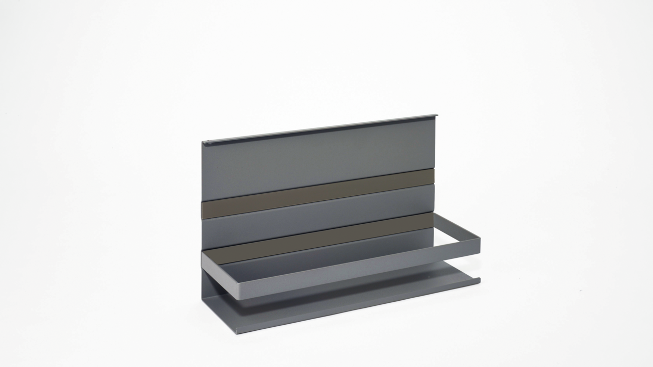 Linero MosaiQ Universalablage 4, graphitschwarz Linero MosaiQ Universalablage 4, graphitschwarz