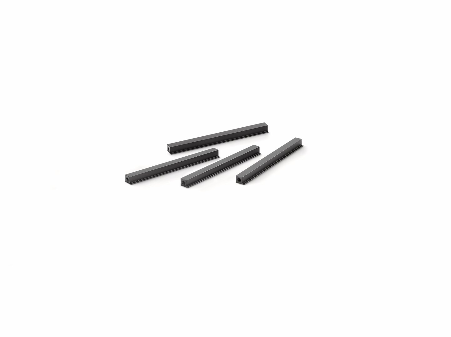 Cubo Streben Set 300, schwarz matt