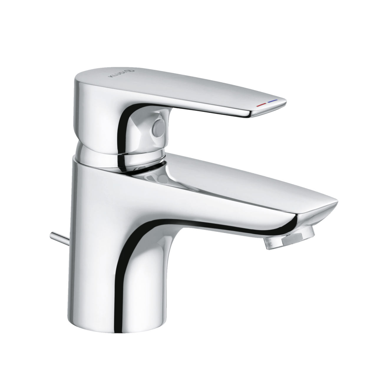 Kludi Pure & Solid bathroom, chrome, high pressure