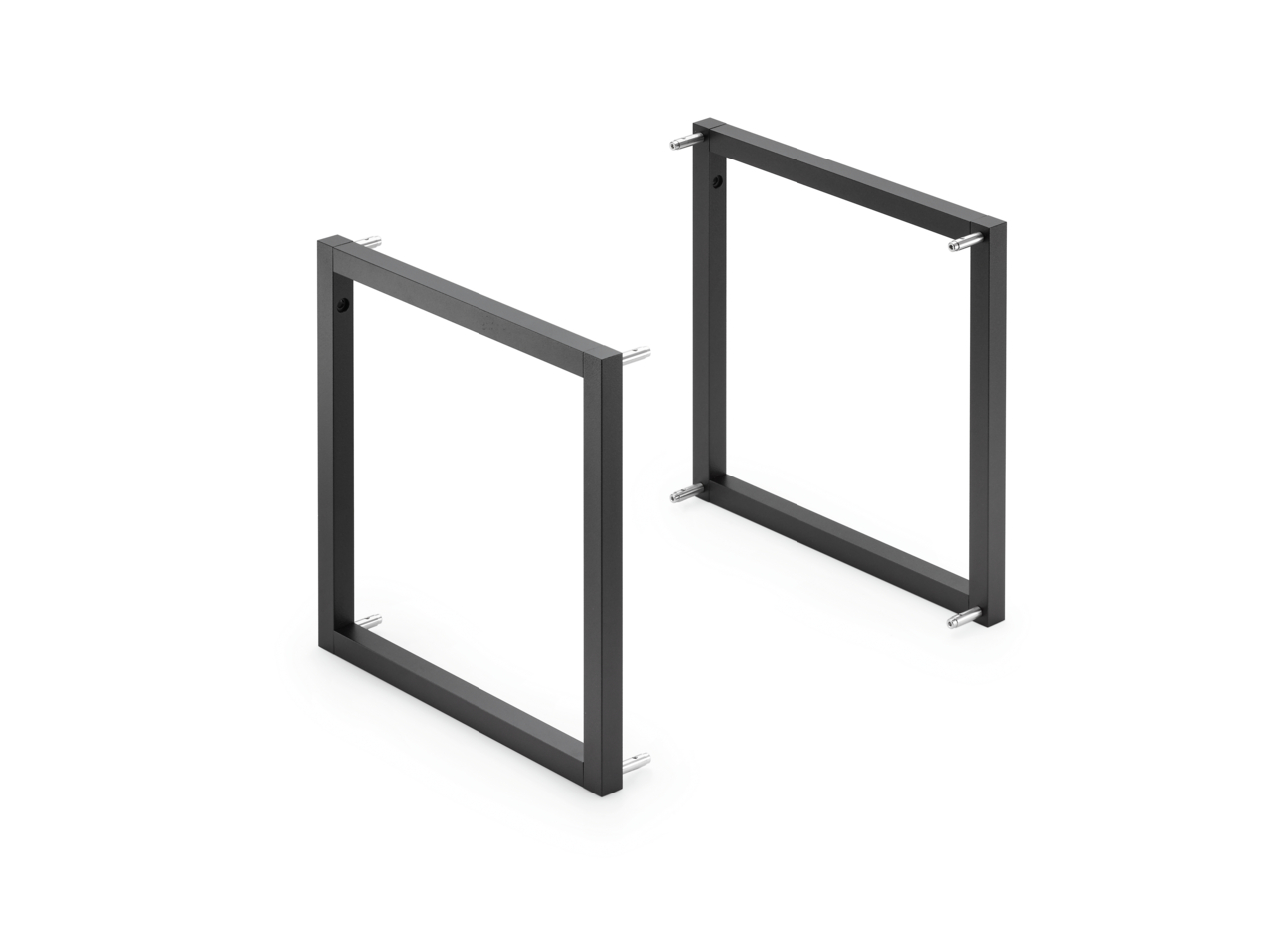 Set basisframes Cubo, zwart mat