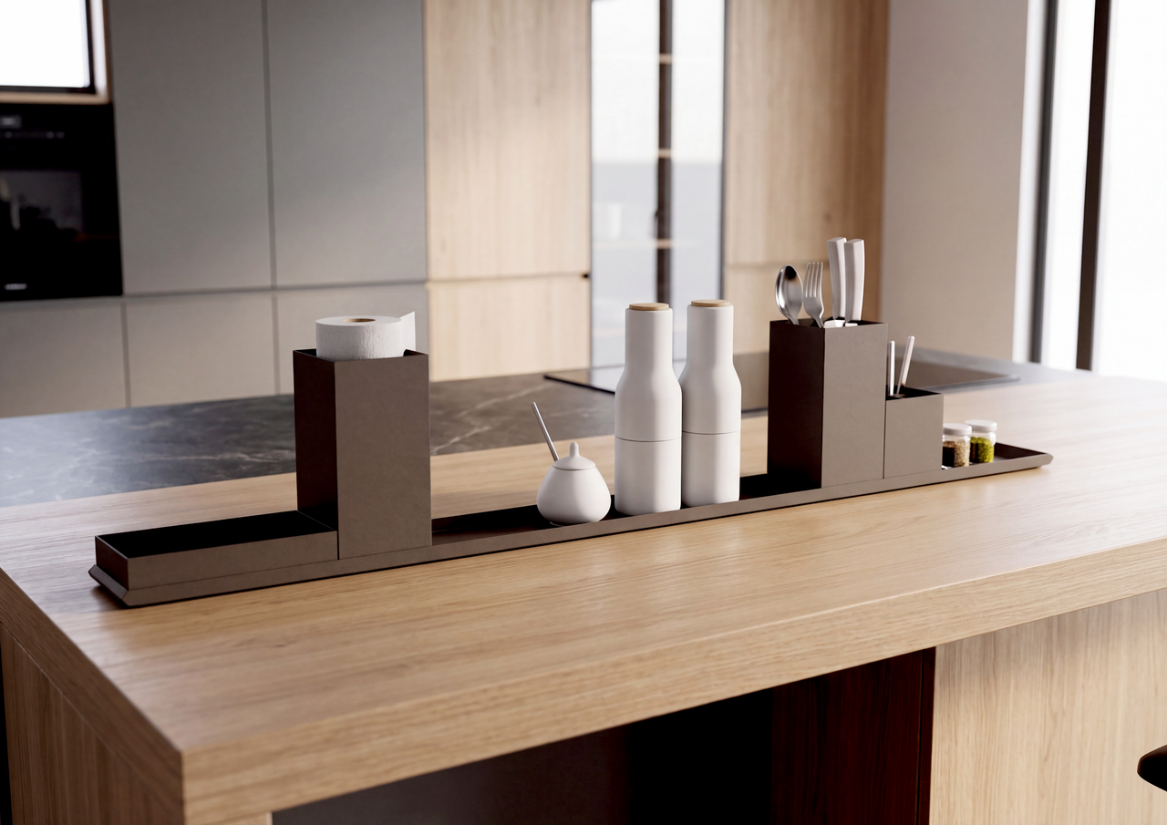 Knife block, 238 x 120 x 120 (H x W x D)