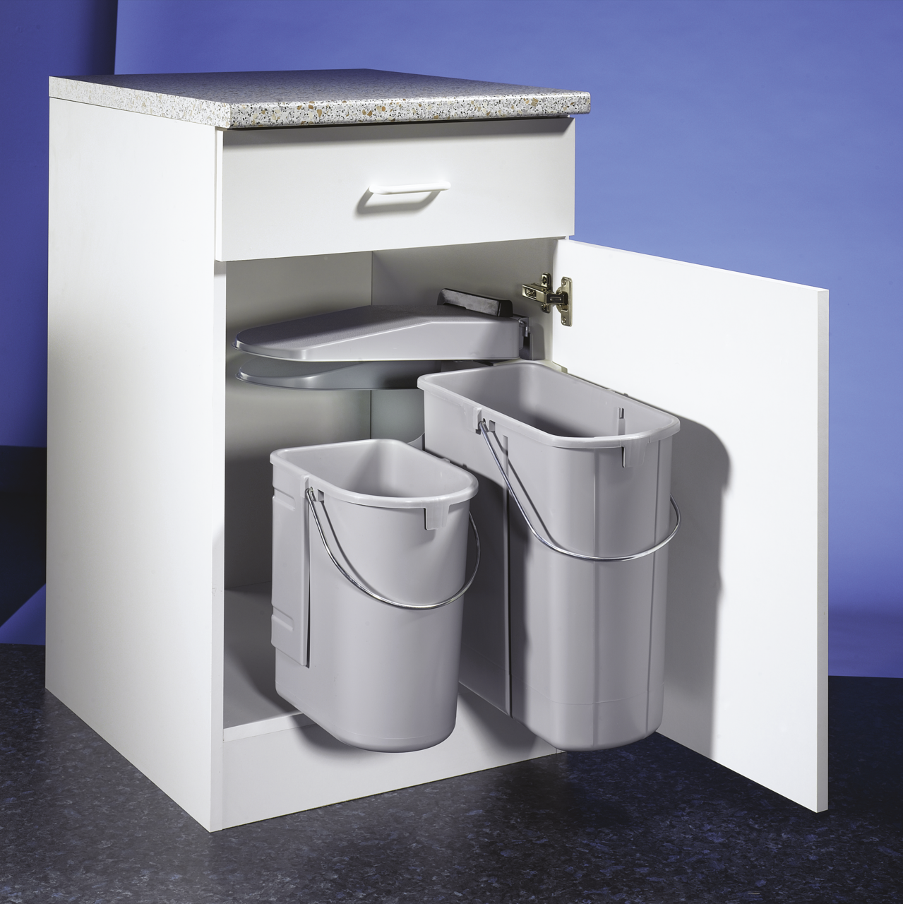 WESCO® Klassikline Double-Junior®, alu gris