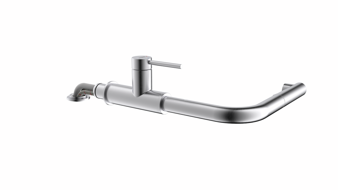 SERVIZIO Namor® 4 window fitting, stainless steel, high pressure