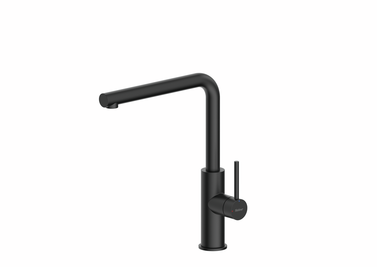 SERVIZIO Namor® 3, schwarz matt, mit Laminarstrahlregler, Hochdruck