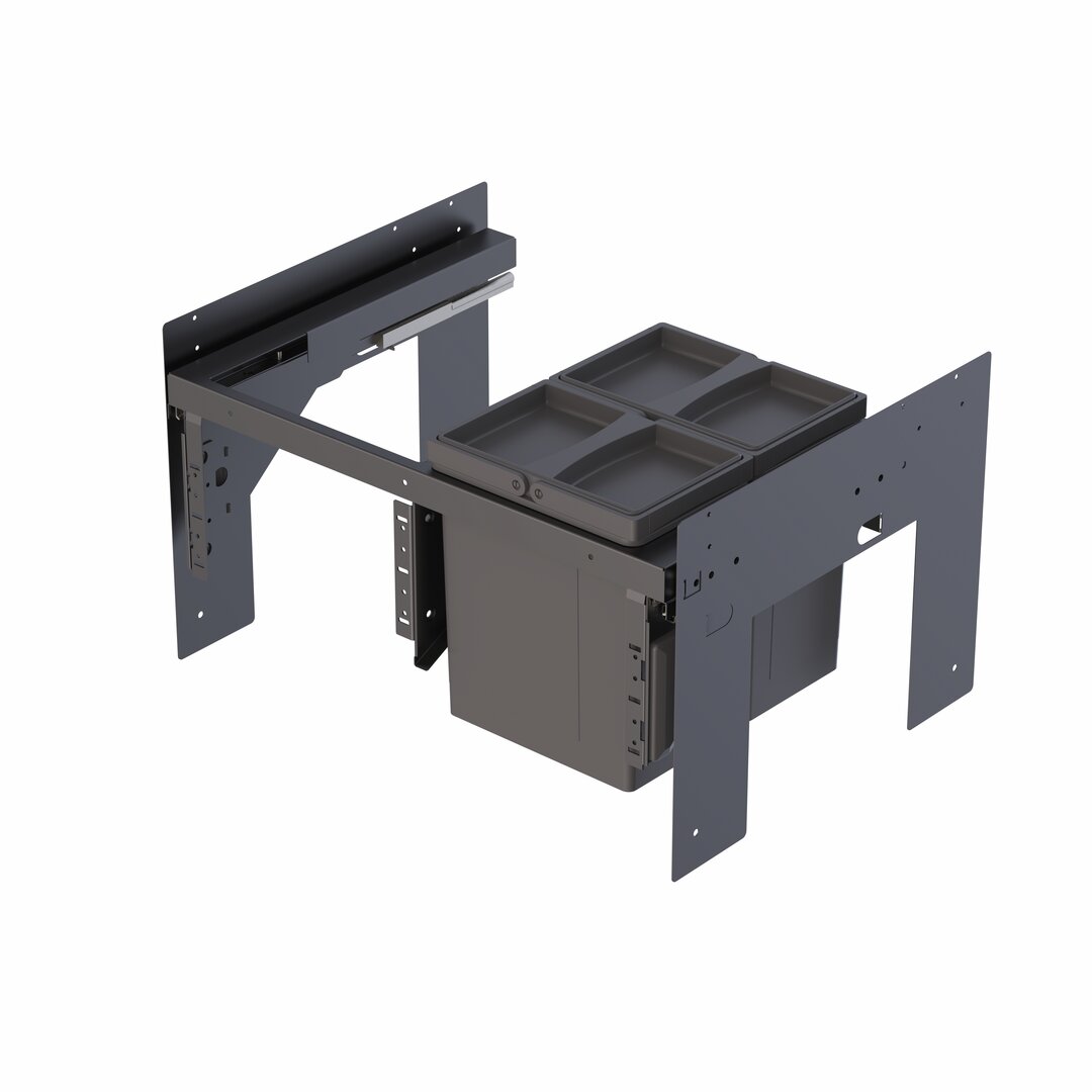 WESCO® Pullboy Soft Fusion® 320 K/600-2, anthrazit, Einbau rechts