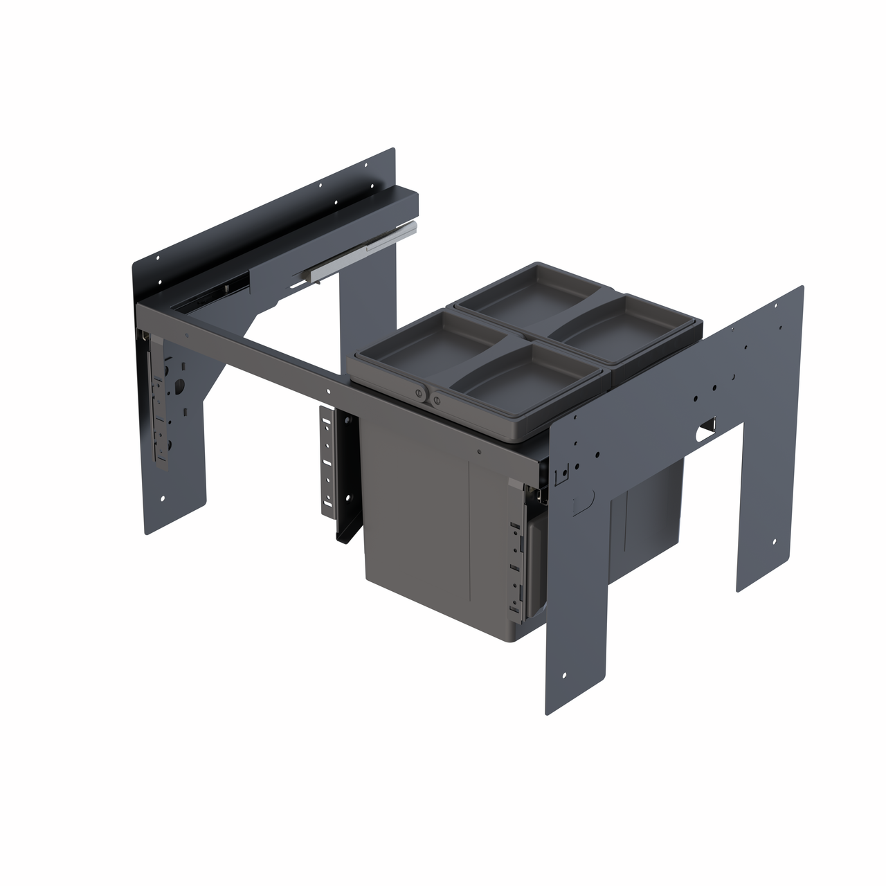 WESCO® Pullboy Soft Fusion® 320 K/600-2, antraciet, installatie rechts