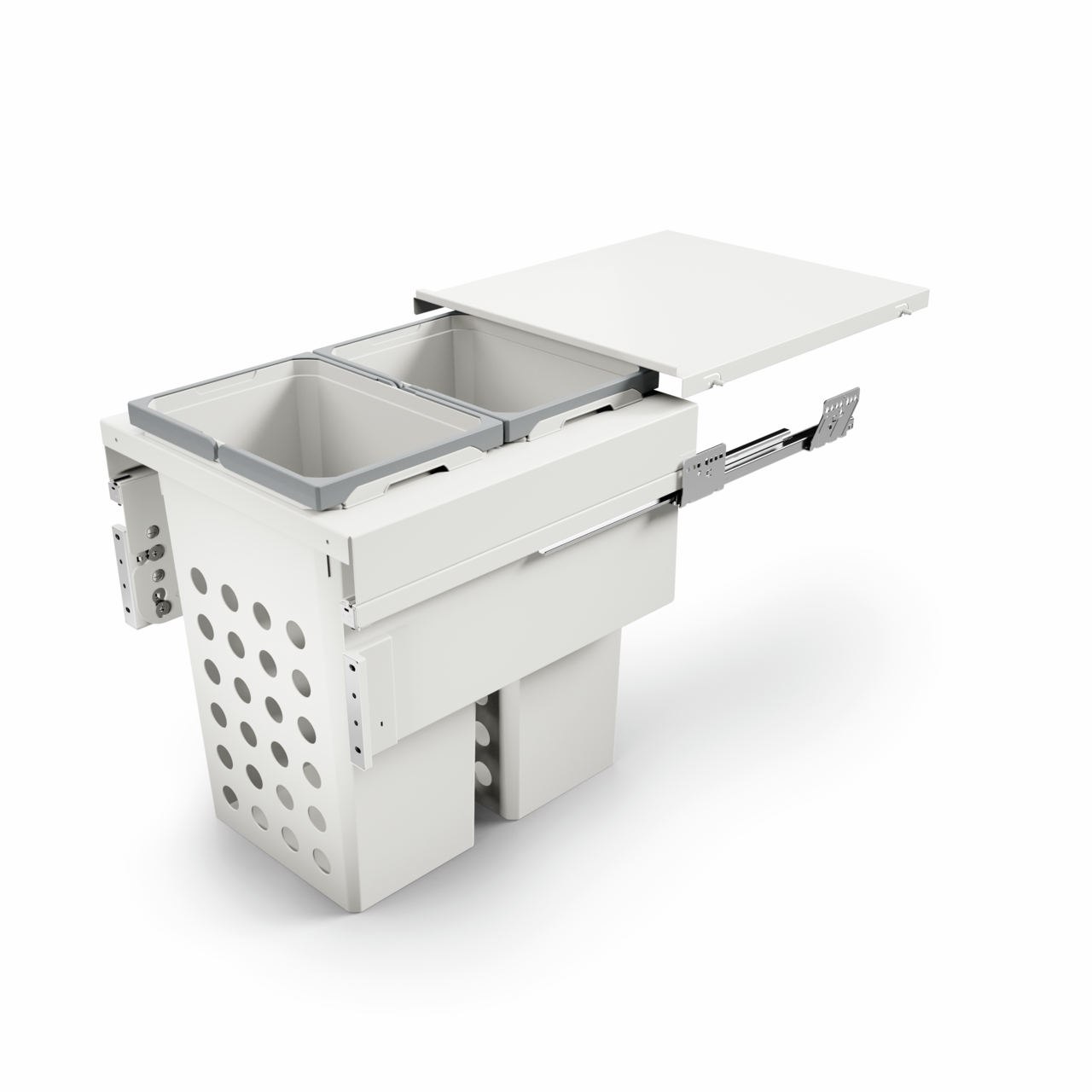  Cox® Wash wascontainer-uittreksysteem 580/500-2, wit