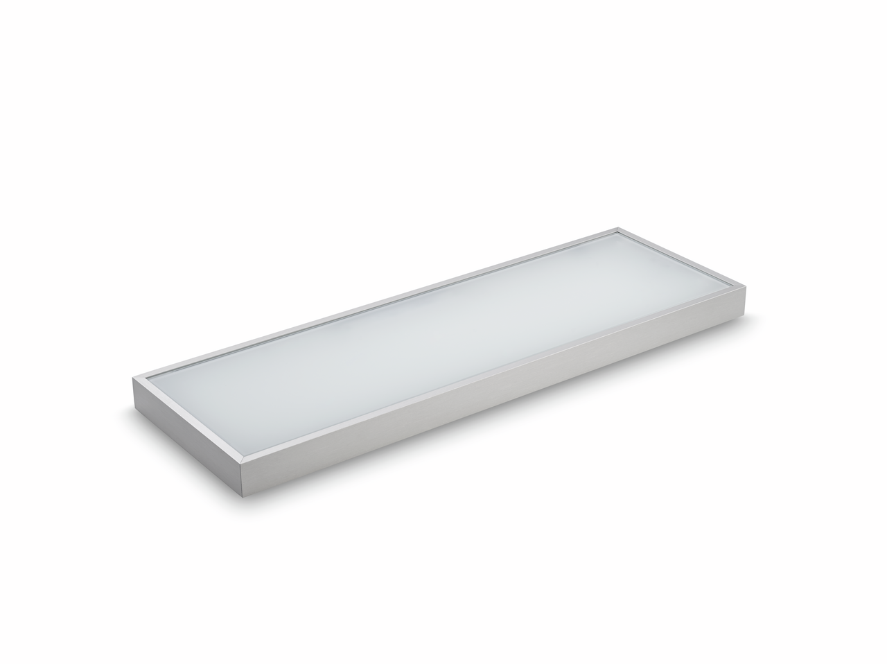 Lista 30 LED, L 1200 mm, 11 W, couleur acier inox