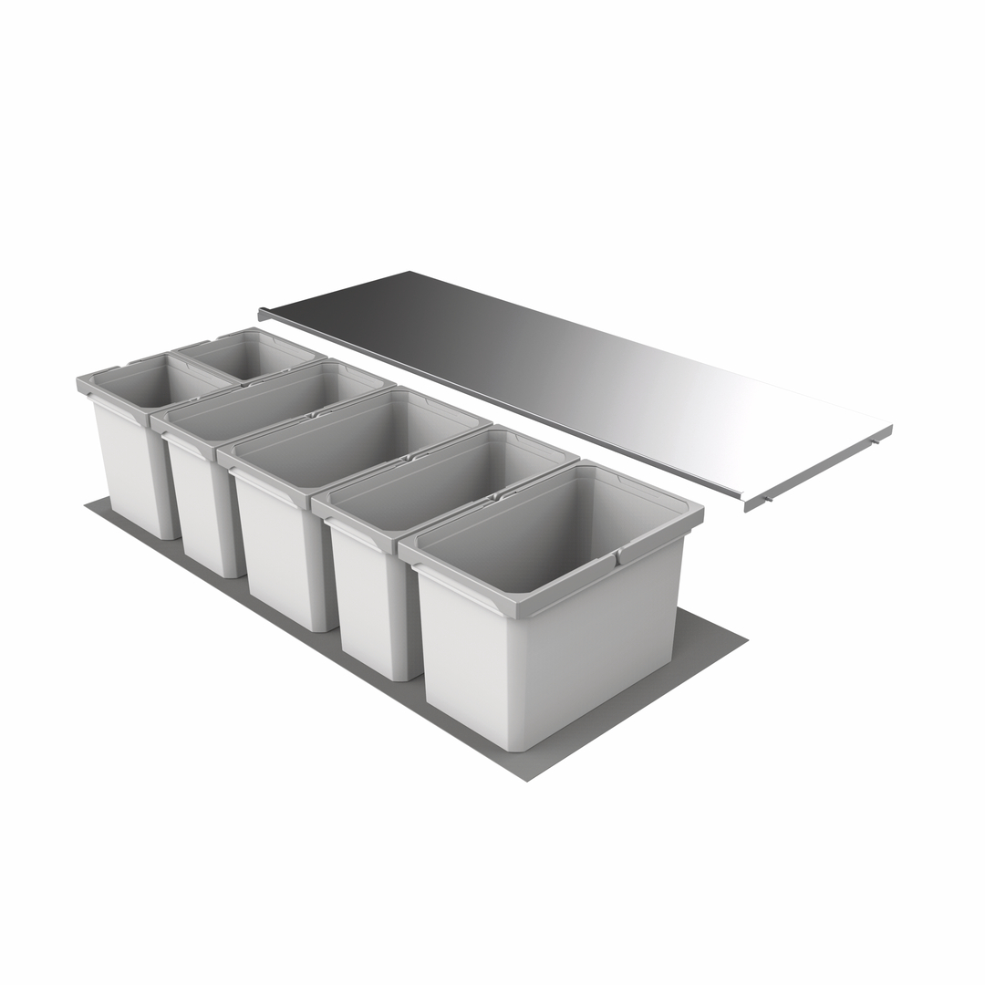  Cox® Box 275 S/1200-6, lichtgrijs