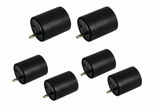 Adapter set for Swiss plug, up to max. 10 A/250 V