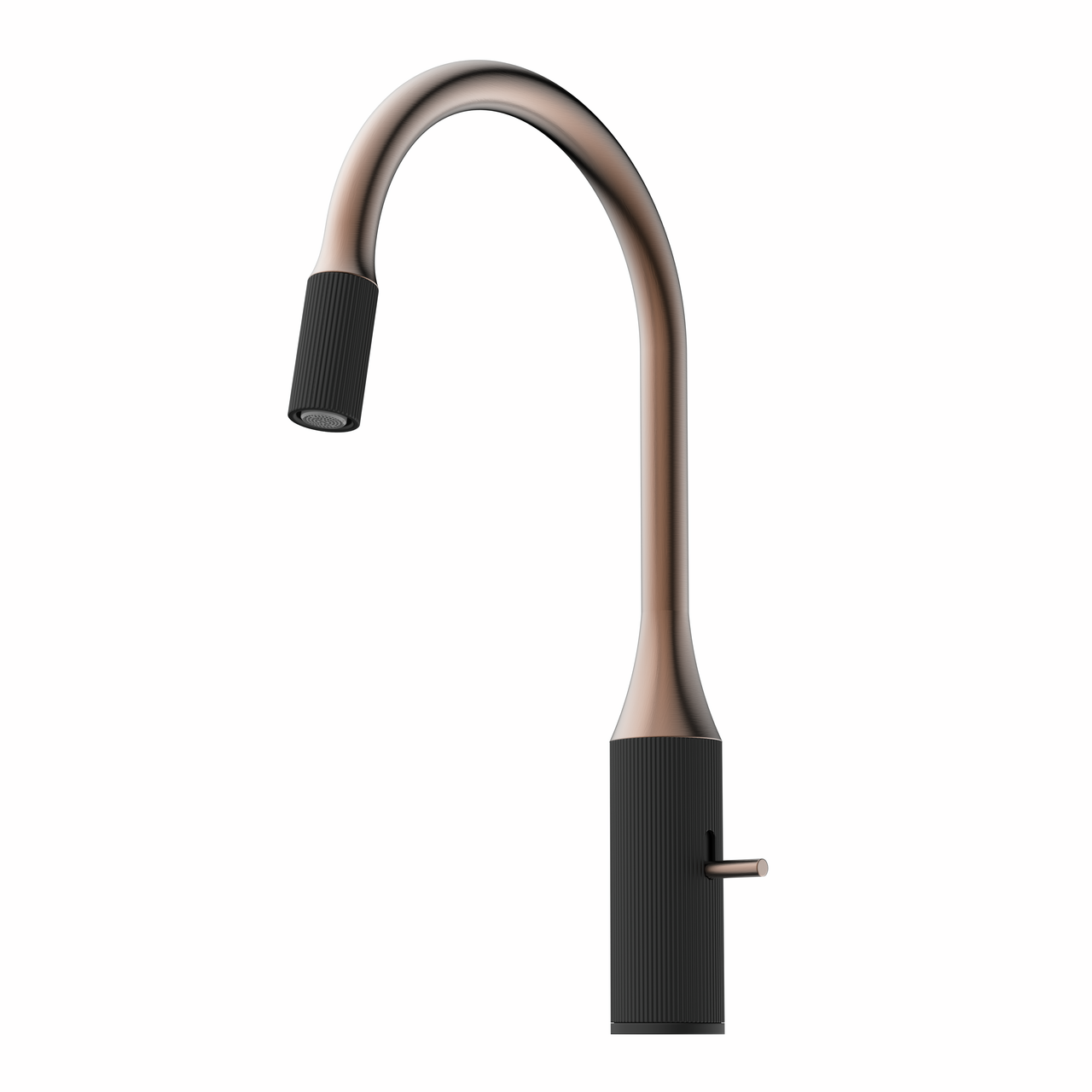 Wasserwerk Grace, copper-black matt, high pressure