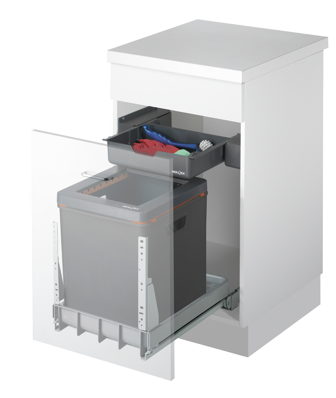 Müllex BOXX40-R, antraciet