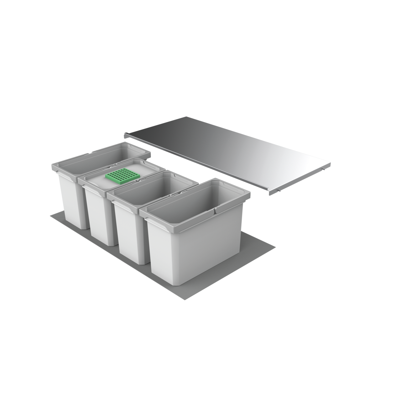 Cox® Box 275 S/900-4 Bio, lichtgrijs