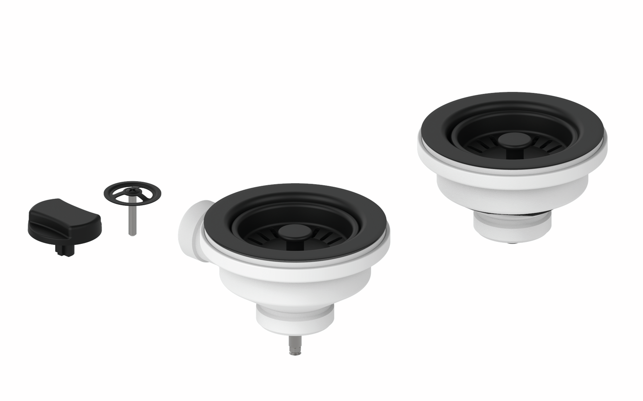 Austauschset Drehexzentergarnitur, schwarz