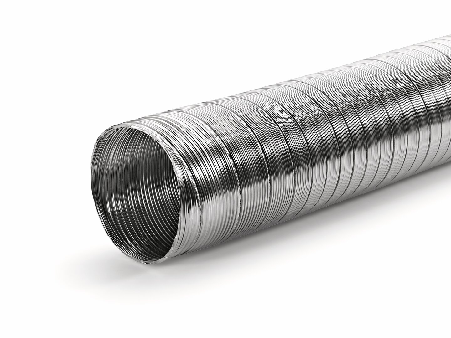 A-PXO Alu-Flexkanal rund, Ø 102 mm, gestauchte Länge 400 mm