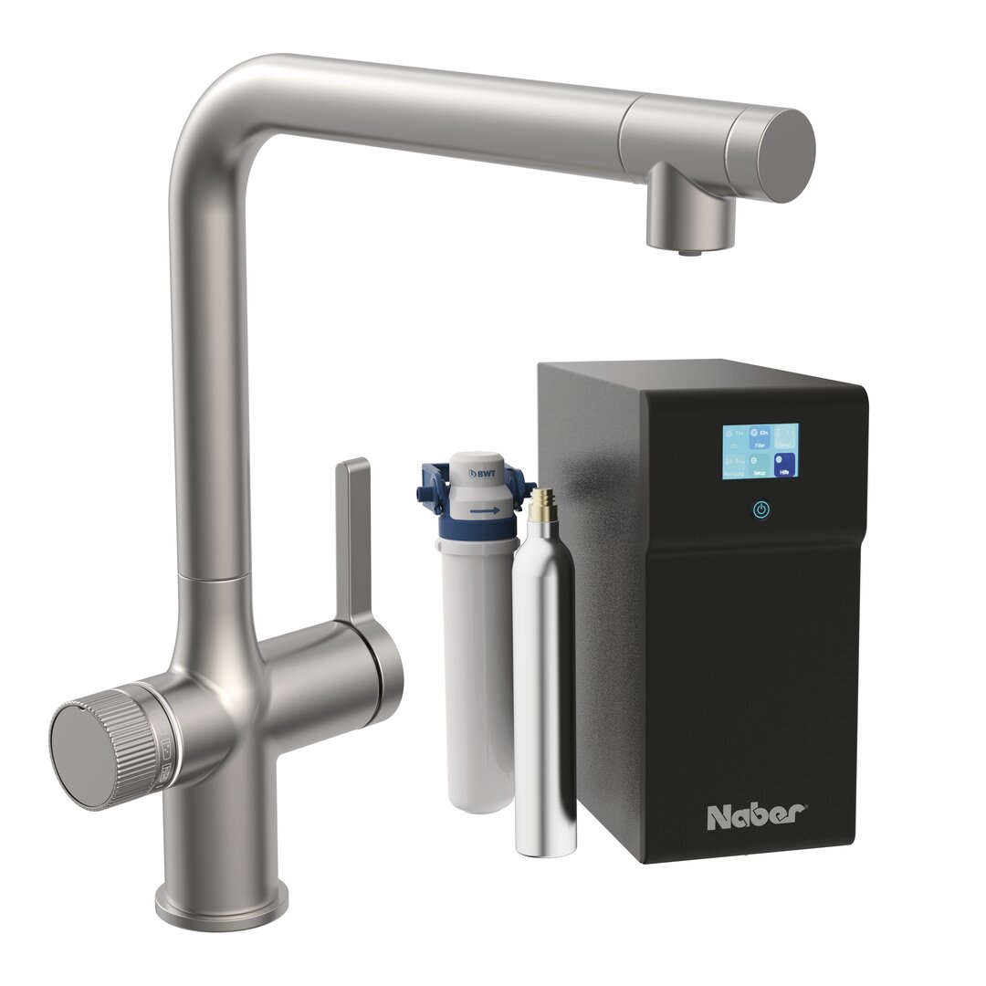LINEA Aqvella System, edelstahlfarbig, Hochdruck