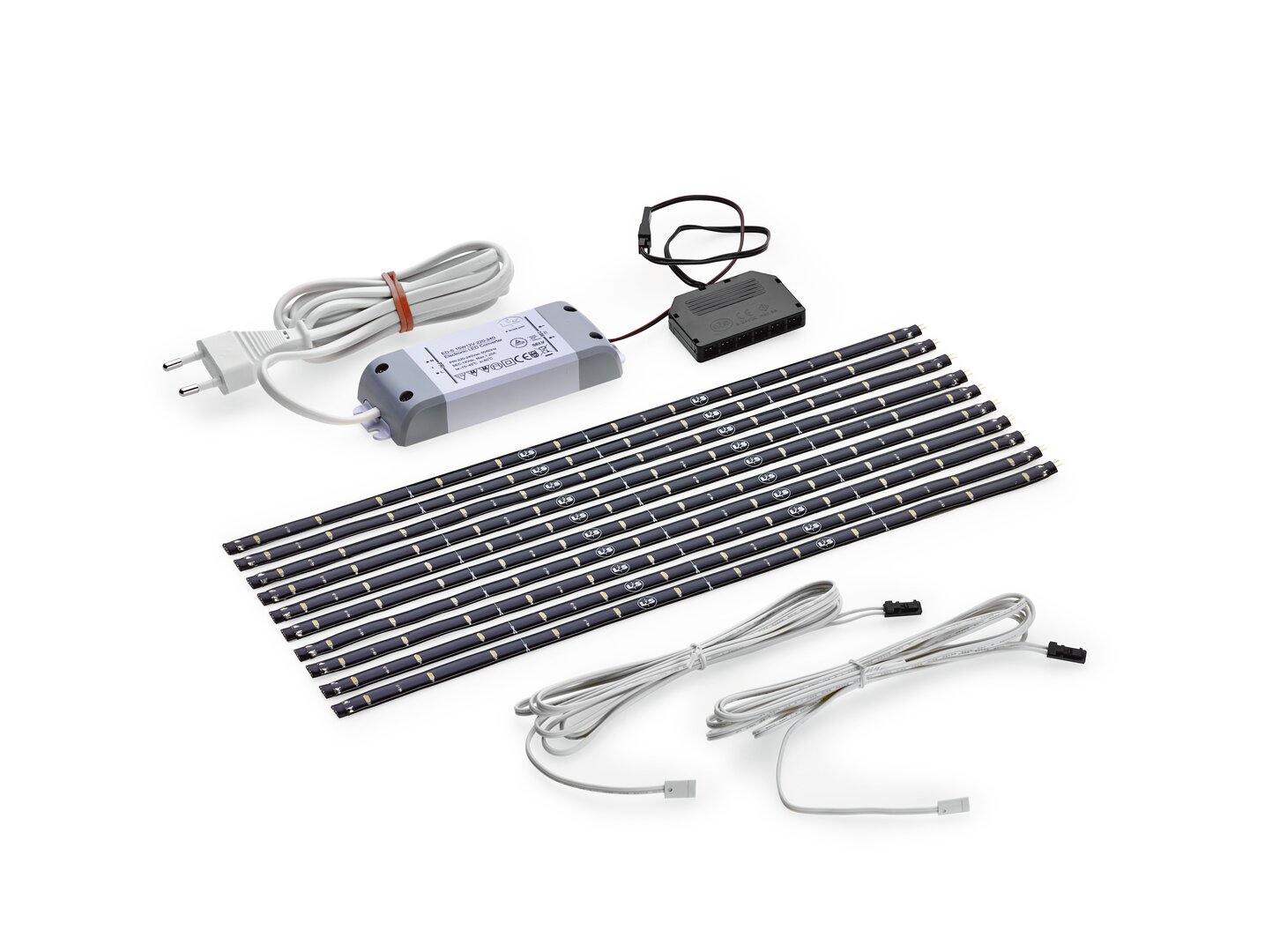  LED Flex Stripes set, black