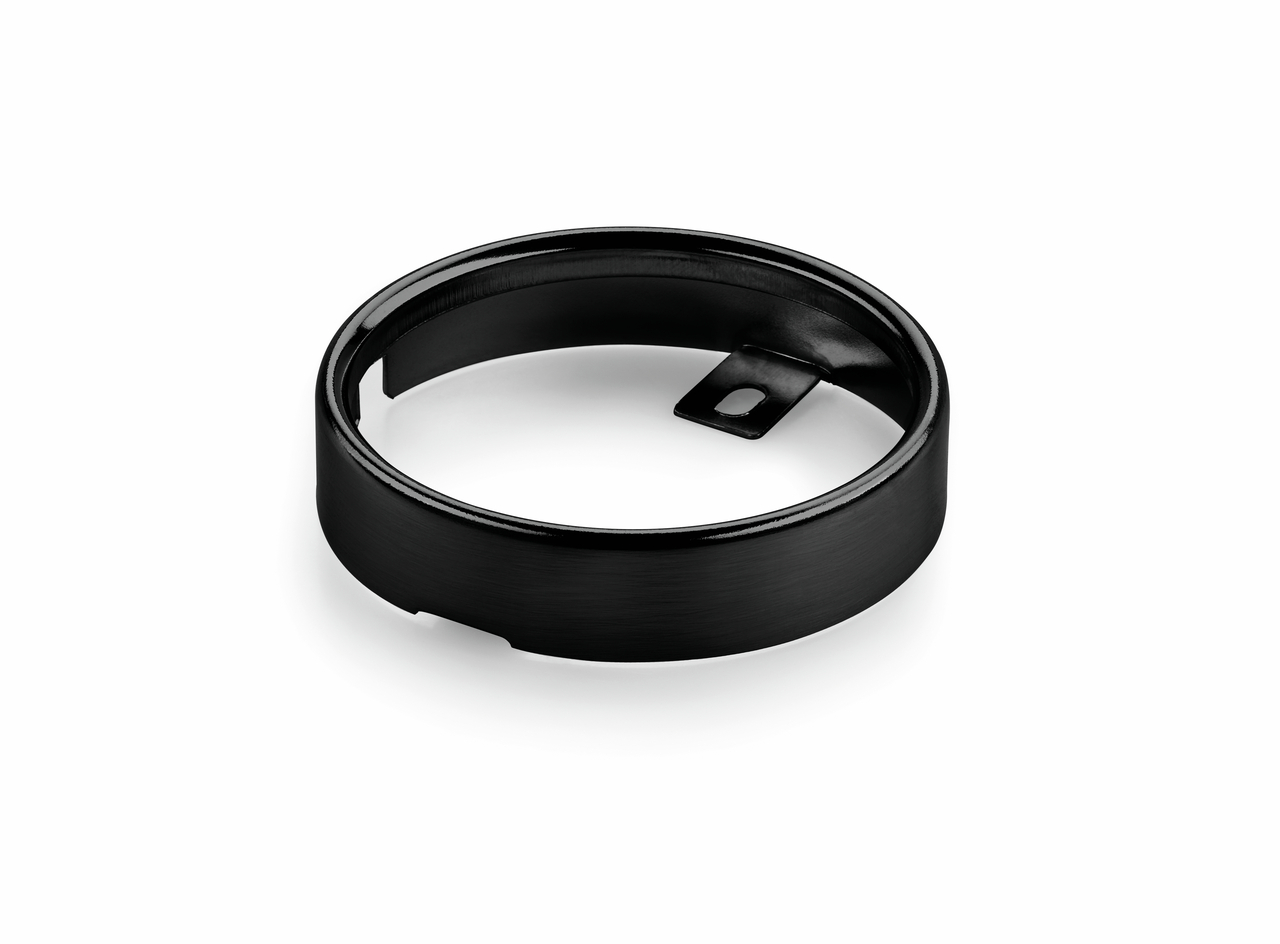 Anelli anneau de montage, noir mat, 15 mm