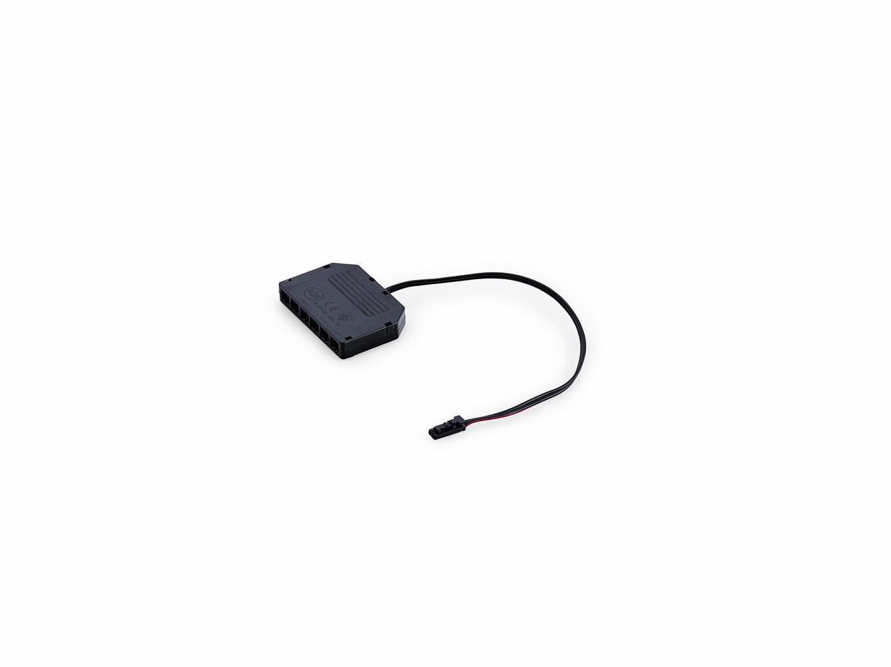 Verdeler 12 V, zwart