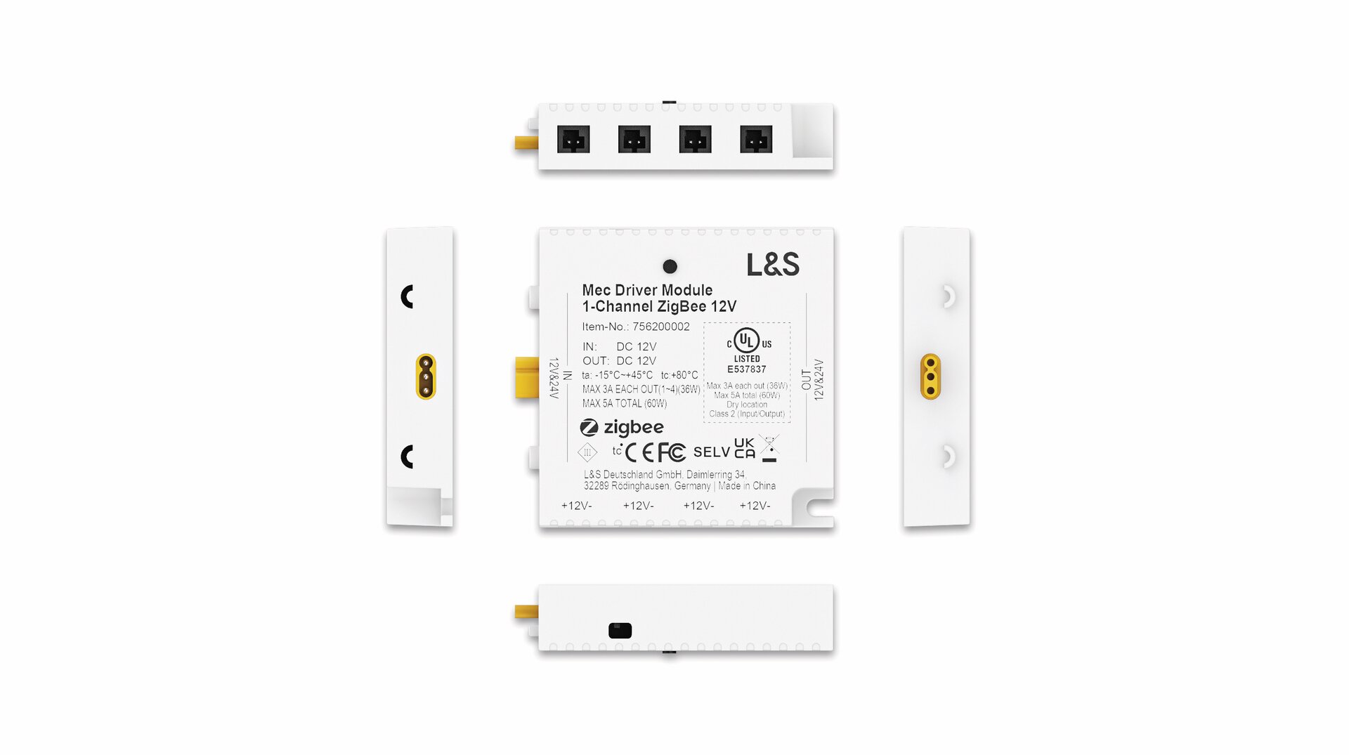 MEC Driver LED 1-Kanal Modul Funk/ZigBee, 12 V