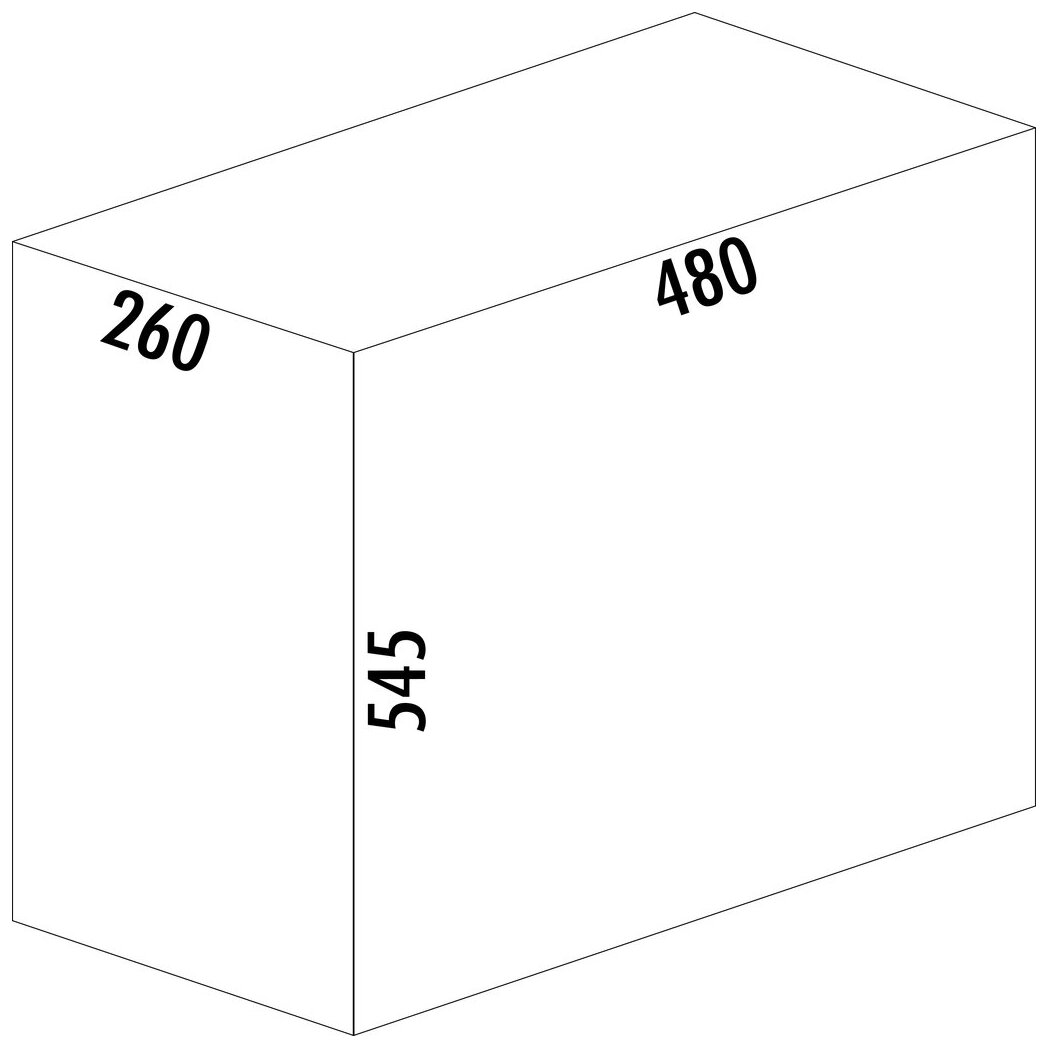 WESCO® Traditionline Single-Boy® 545 S/300-1, anthrazit