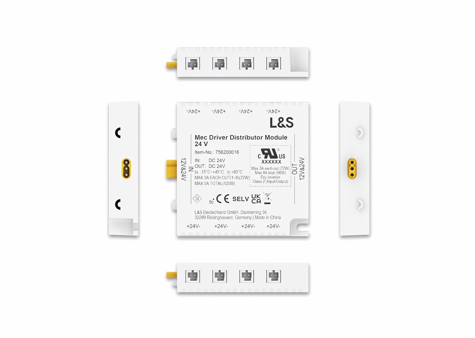 MEC Driver LED Verteilermodul, 24 V
