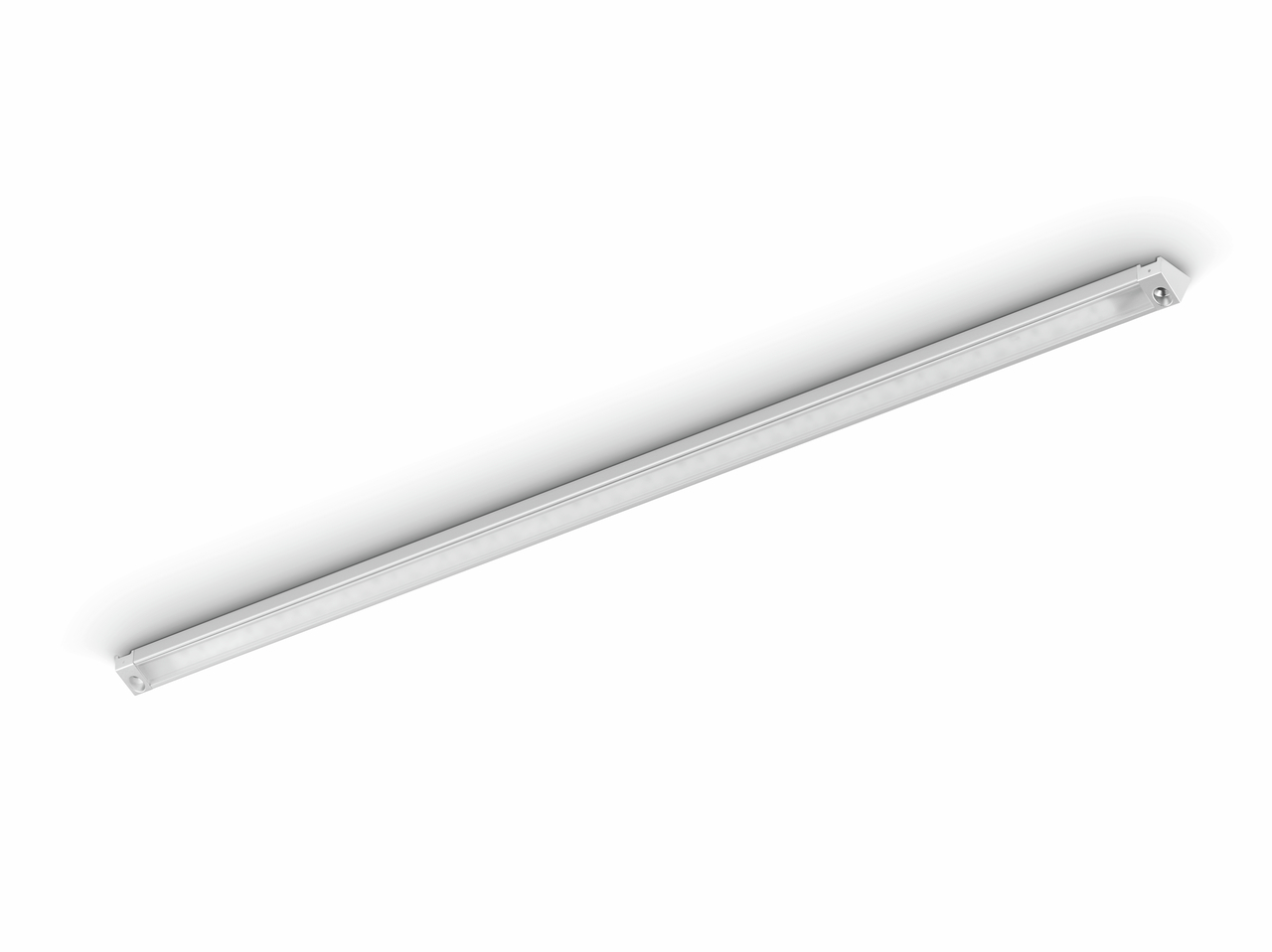 Vidula kleurwissel LED, L 2600 mm, roestvrij staalkleurig